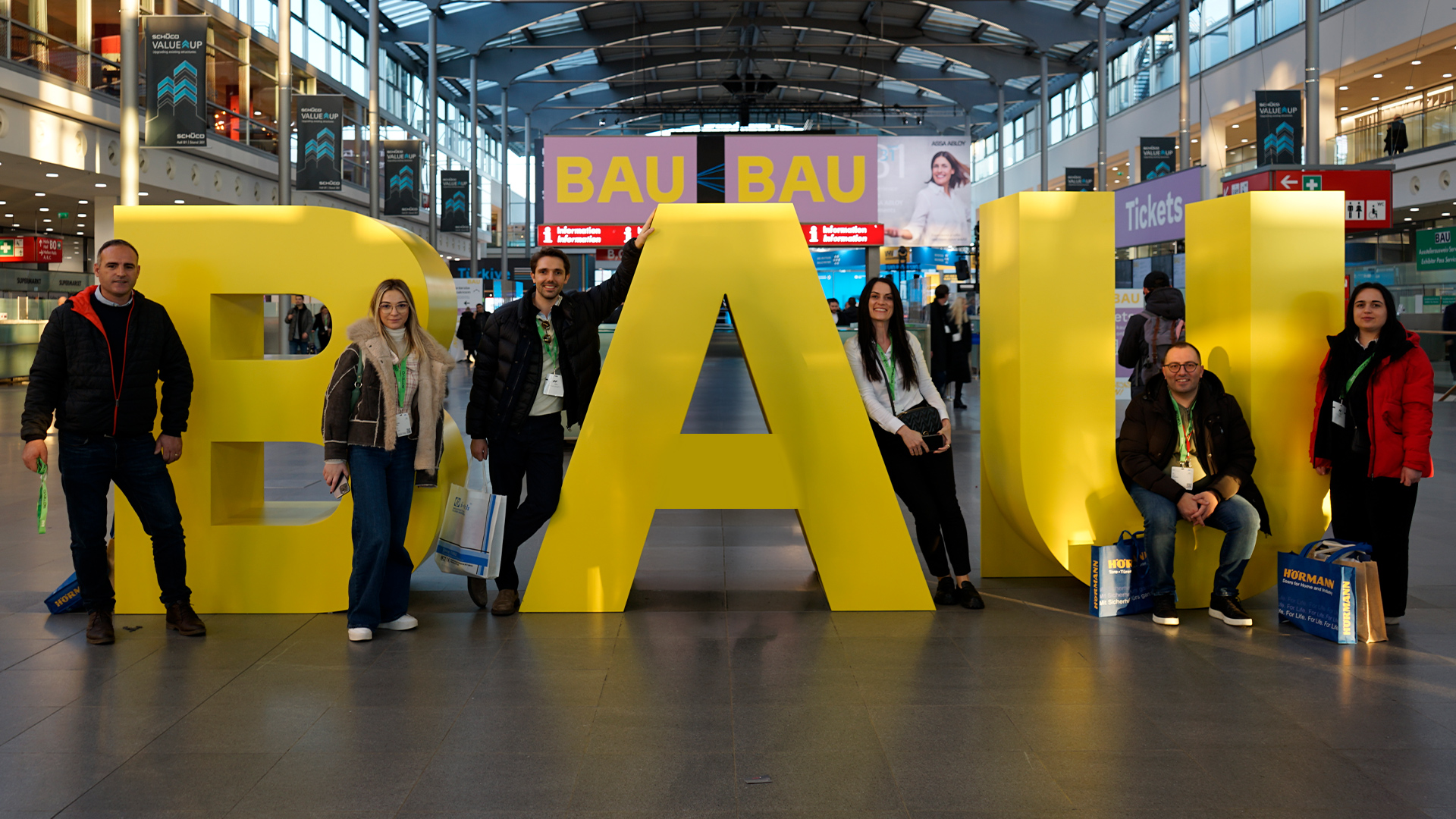 ALCA team visiting BAU 2025